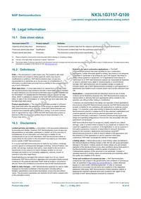 NX3L1G3157GW-Q100H Datasheet Page 19