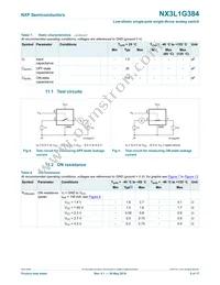 NX3L1G384GW Datasheet Page 5