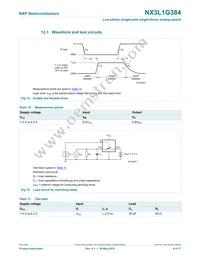 NX3L1G384GW Datasheet Page 9