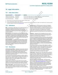 NX3L1G384GW Datasheet Page 15