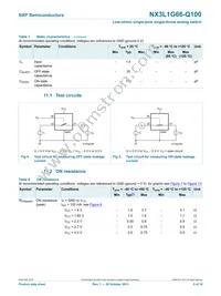 NX3L1G66GW-Q100H Datasheet Page 5