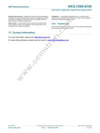 NX3L1G66GW-Q100H Datasheet Page 17