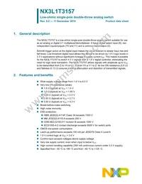 NX3L1T3157GW Datasheet Cover