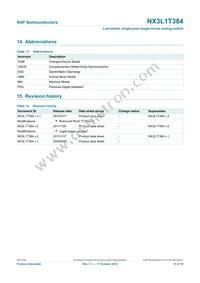 NX3L1T384GM Datasheet Page 15