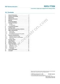 NX3L1T384GM Datasheet Page 18