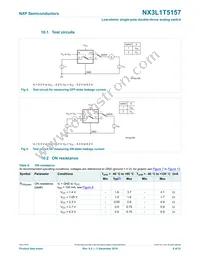 NX3L1T5157GM Datasheet Page 6