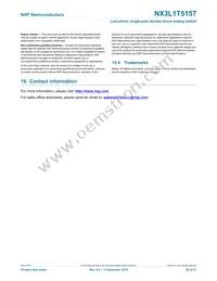 NX3L1T5157GM Datasheet Page 20