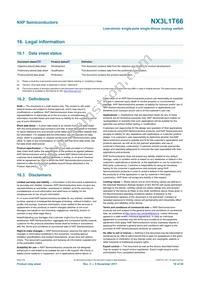 NX3L1T66GM Datasheet Page 18