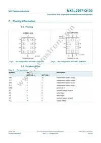 NX3L2267GU-Q100X Datasheet Page 3