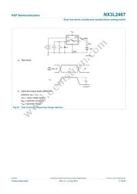 NX3L2467GU Datasheet Page 17