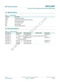 NX3L2467GU Datasheet Page 21