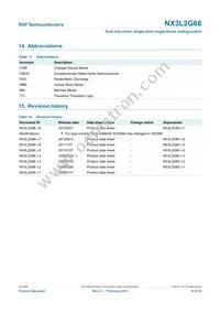 NX3L2G66GM Datasheet Page 19