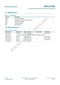 NX3L2T384GT Datasheet Page 17