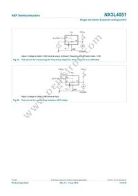 NX3L4051HR Datasheet Page 15