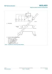 NX3L4051HR Datasheet Page 17