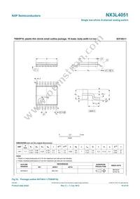 NX3L4051HR Datasheet Page 19