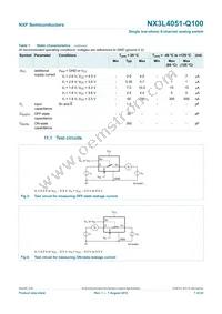 NX3L4051PW-Q100J Datasheet Page 7