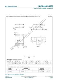 NX3L4051PW-Q100J Datasheet Page 19
