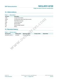 NX3L4051PW-Q100J Datasheet Page 20