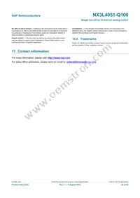 NX3L4051PW-Q100J Datasheet Page 22