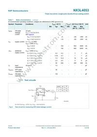 NX3L4053HR Datasheet Page 6