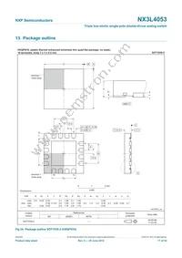 NX3L4053HR Datasheet Page 17