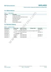 NX3L4053HR Datasheet Page 19