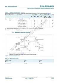 NX3L4053PW-Q100J Datasheet Page 11