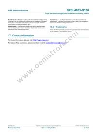 NX3L4053PW-Q100J Datasheet Page 21