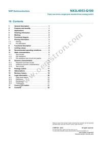 NX3L4053PW-Q100J Datasheet Page 22