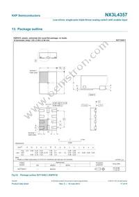 NX3L4357GM Datasheet Page 17