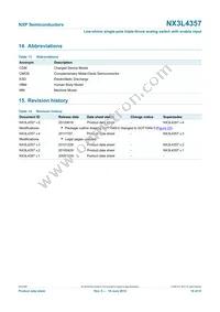 NX3L4357GM Datasheet Page 18