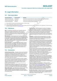 NX3L4357GM Datasheet Page 19