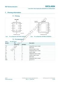 NX3L4684TK Datasheet Page 3