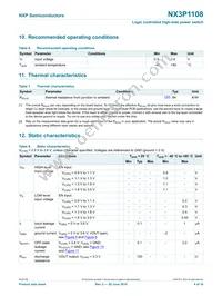 NX3P1108UKZ Datasheet Page 4