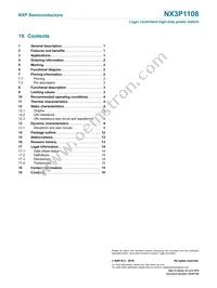 NX3P1108UKZ Datasheet Page 16