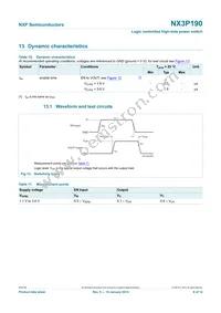 NX3P190UK Datasheet Page 8