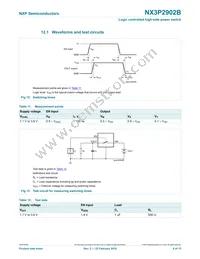 NX3P2902BUKZ Datasheet Page 9