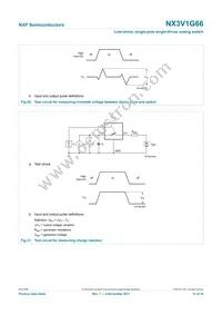 NX3V1G66GM Datasheet Page 12