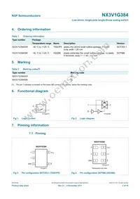 NX3V1T384GM Datasheet Page 2