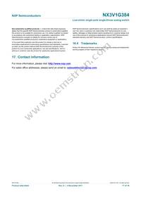 NX3V1T384GM Datasheet Page 17