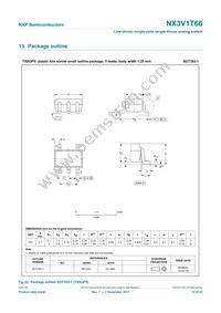 NX3V1T66GW Datasheet Page 15