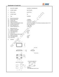 NX4025DA-13.000000MHZ-B6 Datasheet Cover