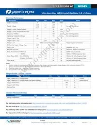 NX5031E0166.666666 Datasheet Page 2