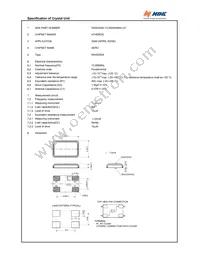 NX5032SA-13.000000MHZ-G1 Datasheet Cover