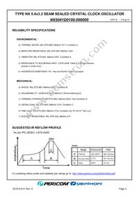 NX5041D0100.000000 Datasheet Page 5