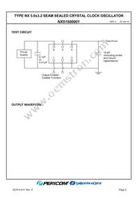 NX51500001 Datasheet Page 4