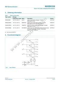 NX5DV330BQ Datasheet Page 2