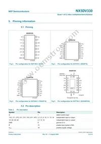 NX5DV330BQ Datasheet Page 3