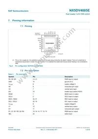 NX5DV4885EHF Datasheet Page 3